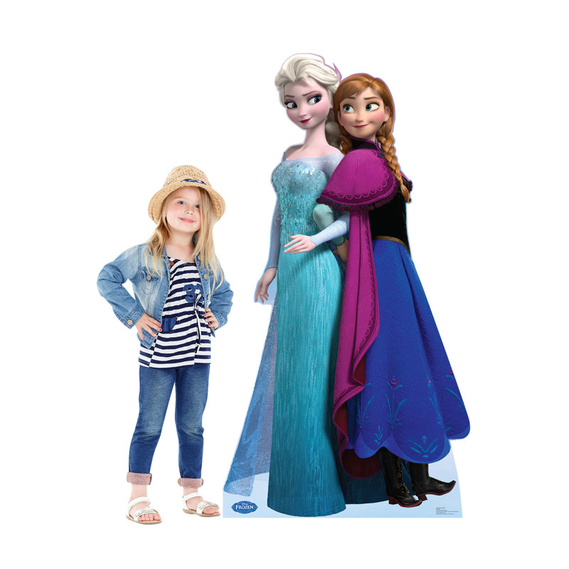 Advanced Graphics Elsa and Anna - Disney's Frozen Cardboard